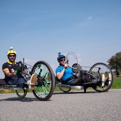 2022 - La Repubblica - Dall'handbike al ruotino elettronico: le ciclabili diventano per tutti