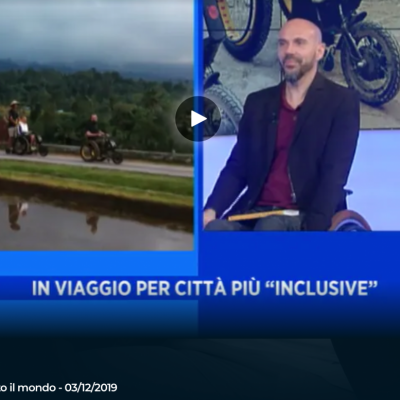 2019 - Unomattina - In carrozzina per viaggiare in tutto il mondo